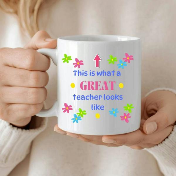 Personalised Great Teacher Mug Gift