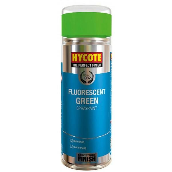 Hycote Fluorescent Green Spray Paint 400ml