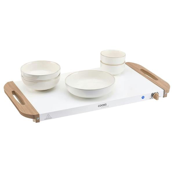 Cooks Professional 4 Section Buffet Warmer | 7.2L | Nordic White