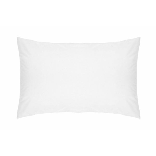 Belledorm Easycare Percale Housewife Pillowcase - White