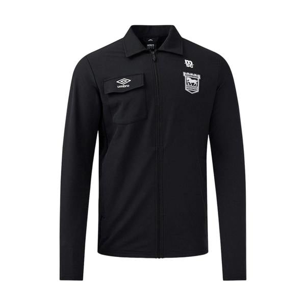 Umbro Mens 24/25 Ipswich Town FC Jacket - Black - 