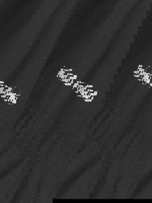 Mini Rodini Baby Alaska Panda Snowsuit in Black