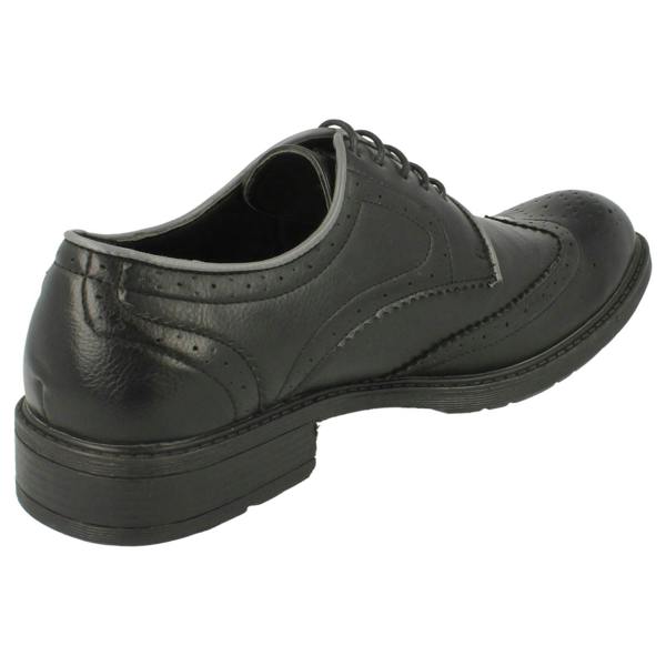 Maverick Mens Maverick Low Heel Brogue Lace Up Shoes