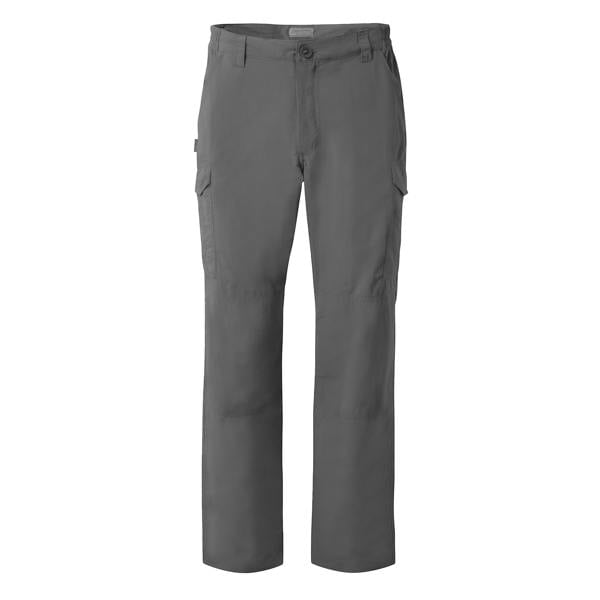 Craghoppers Mens NosiLife Cargo II Trousers - Black Pepper - 