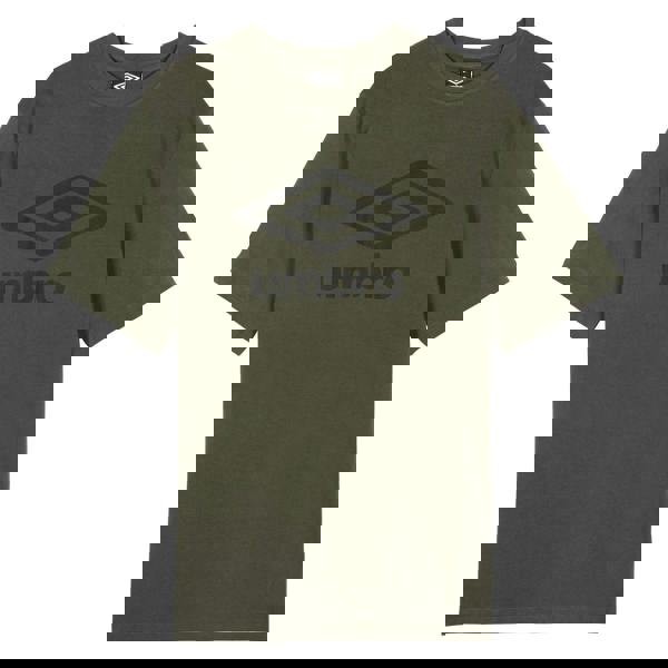 Umbro Mens Core Big Logo T-Shirt - Forest Night/Black