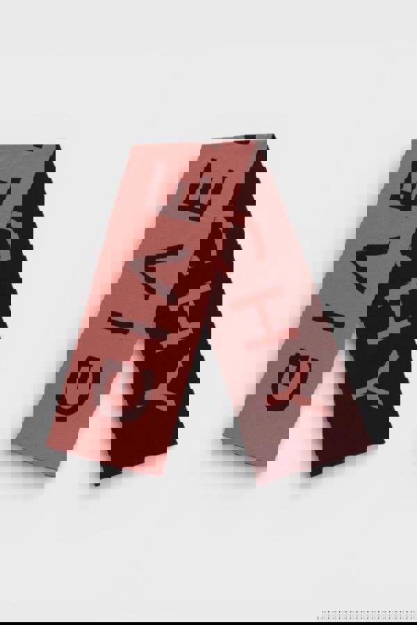 Givenchy Jacquard Logo Scarf Red Pink