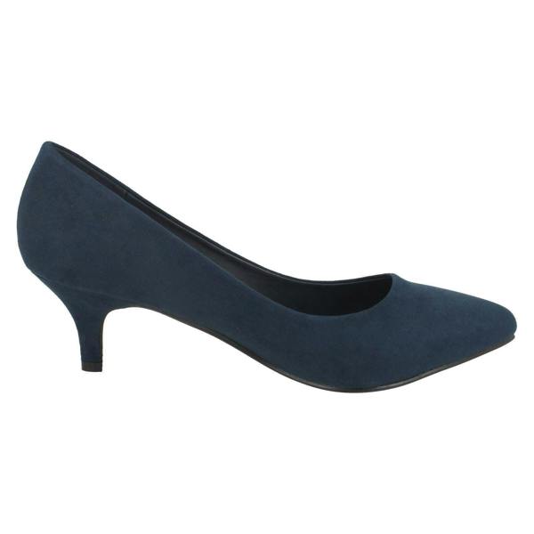Anne Michelle Ladies Anne Michelle Pointed Toe Court Shoes