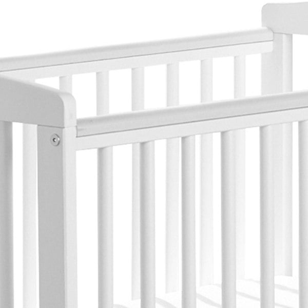 Kinder Valley Sydney Compact Cot White with Kinder Flow Mattress