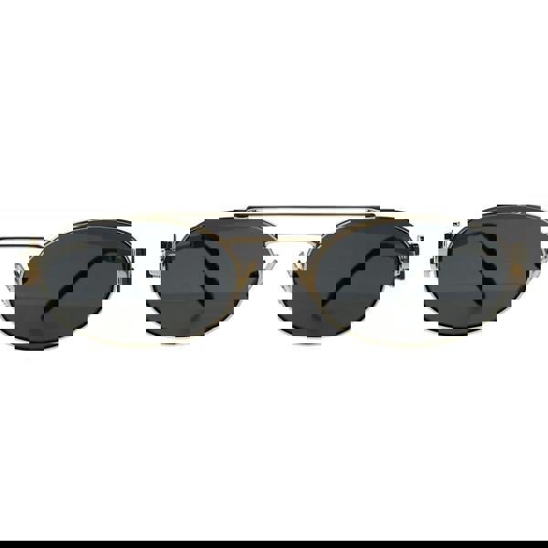 Miu Miu Sunglasses MU 54ZS ZVN08Z Pale Gold Dark Grey