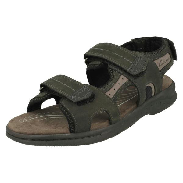 Clarks Mens Clarks Ultimate Comfort Adjustable Sandals Hapsford Trail