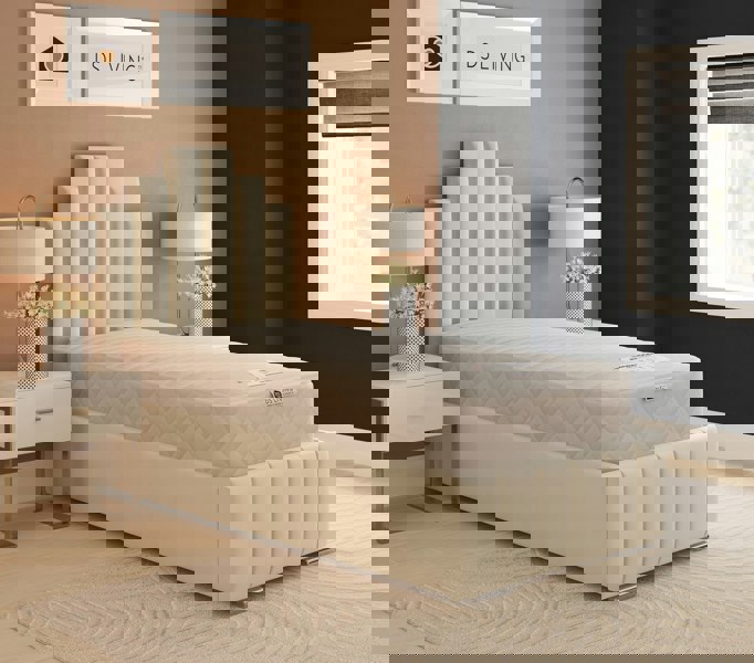 DS Living Sanctuary Gel Enhanced 1000 Pocket Sprung Hybrid Mattress - 4ft6 - Double - Aurora by DS Living