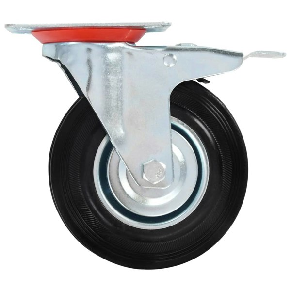 Berkfield 12 pcs Swivel Casters 125 mm