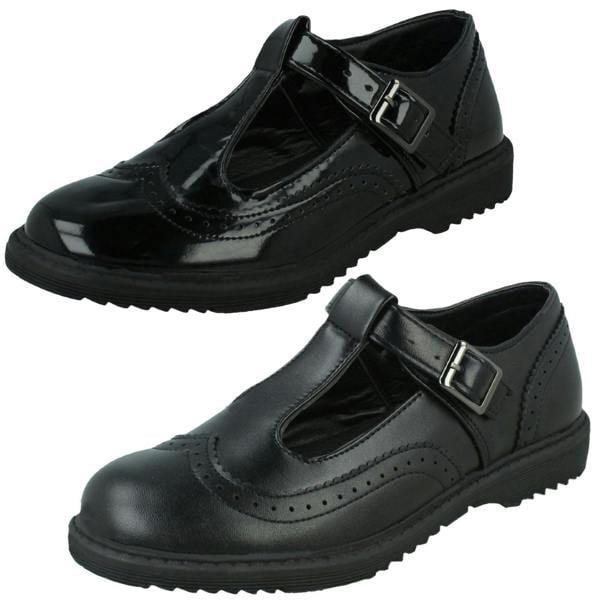 Spot On Girls Spot On Brogue School Shoes H2664