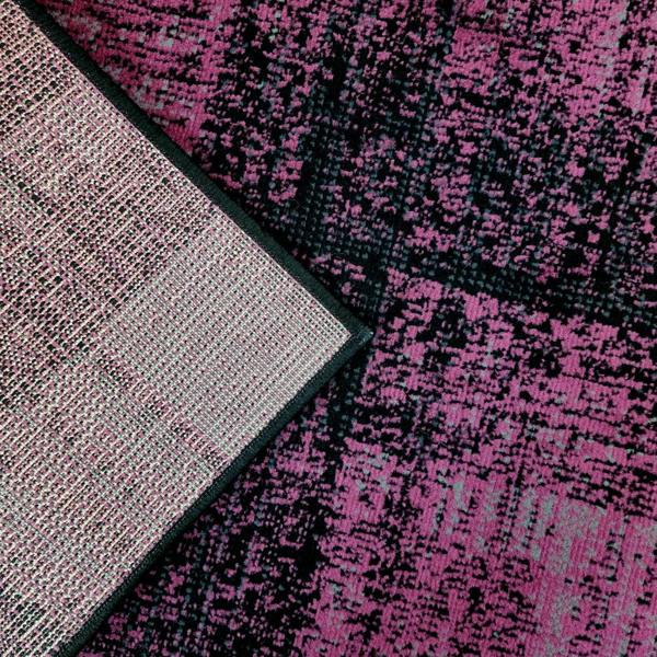 Deep Purple Rug Geometric Large XL Small Soft Modern Room Carpet Abstract Rug