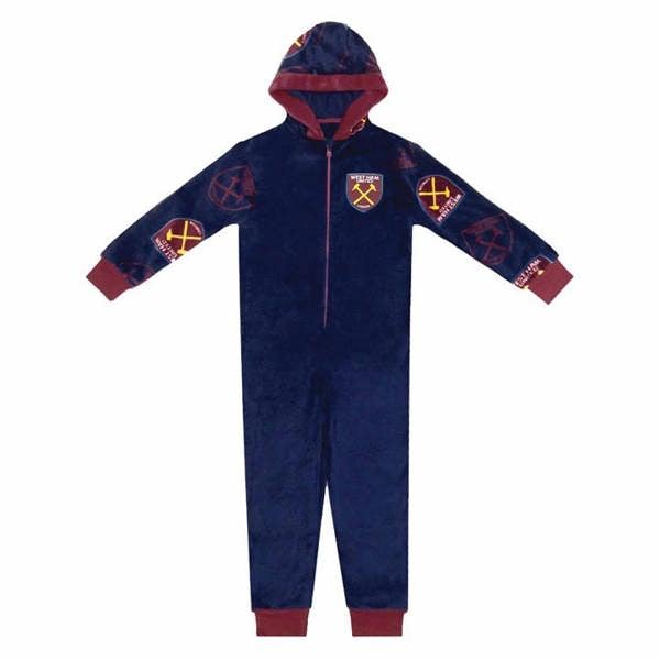 West Ham United FC Kids All-In-One Fleece 4 - 5 Years, Clothing, Sports, Gift