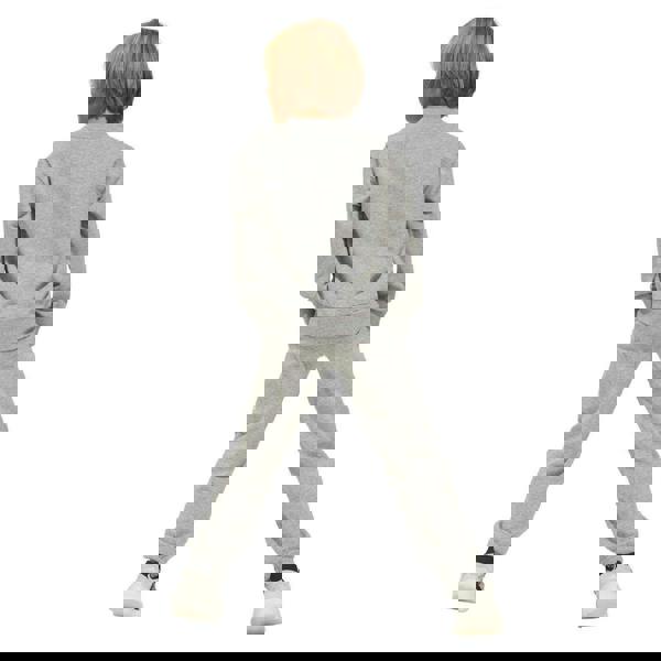 Adidas Childrens/Kids Essentials Sweatshirt & Jogging Bottoms - Grey - 