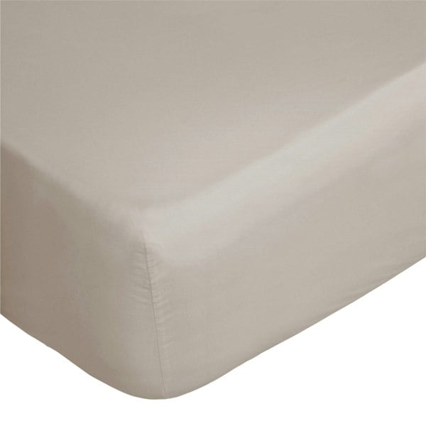 Belledorm 200 Thread Count Egyptian Cotton Deep Fitted Sheet - Oyster