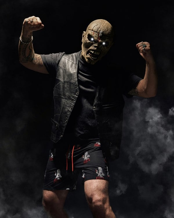 Boardies® X Iron Maiden Killers Mid Shorts Smoke