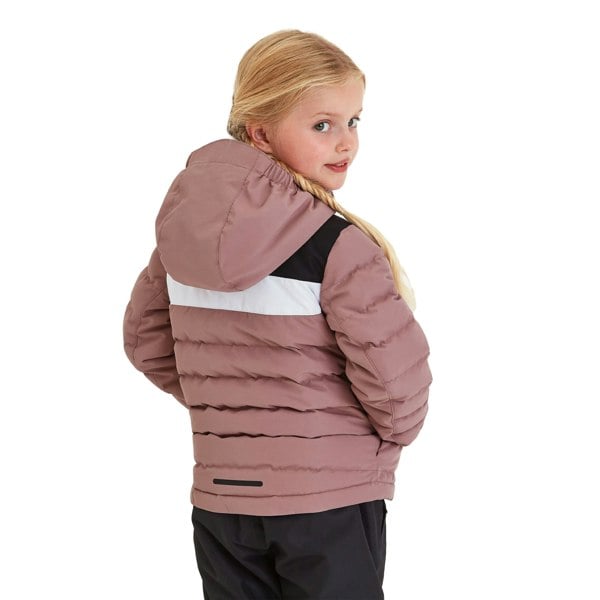 TOG24 Childrens/Kids Swift Padded Ski Jacket - Faded Pink/Black