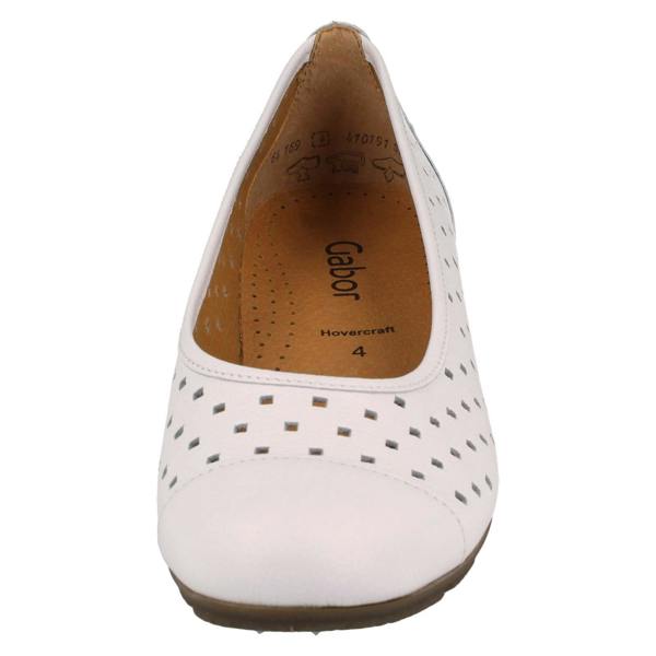Gabor Ladies Gabor Slip On Pumps With Lazer Cut Detail 64.169
