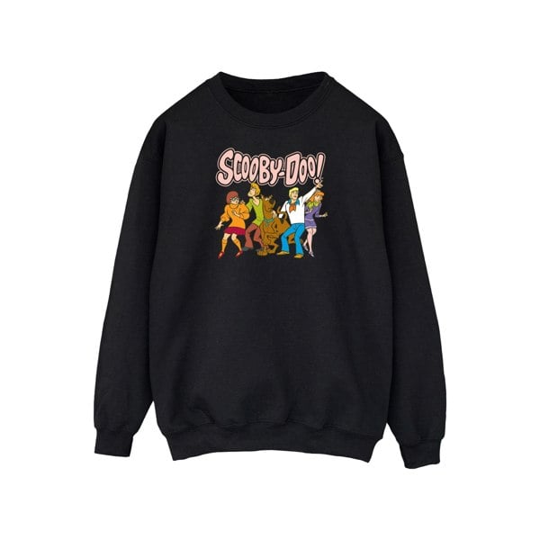 Scooby Doo Mens Classic Group Sweatshirt - Black