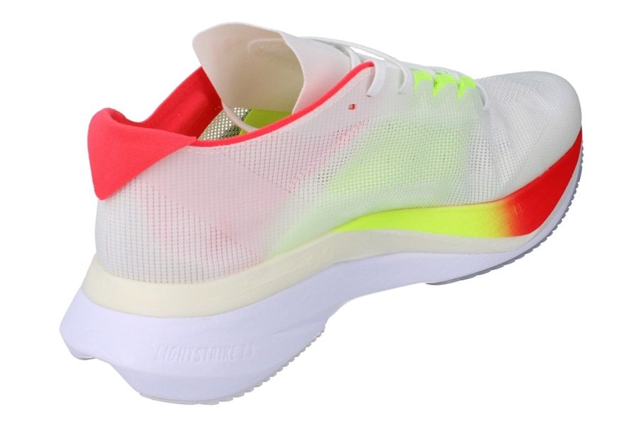 Adidas Adizero Boston 12 Mens Sneakers  JQ2552 - White Black Red Jq2552 - Photo 2