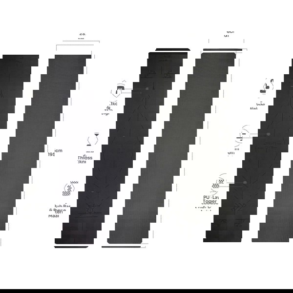 Myga Alignment XL Yoga Mat - Available In 7 Colours