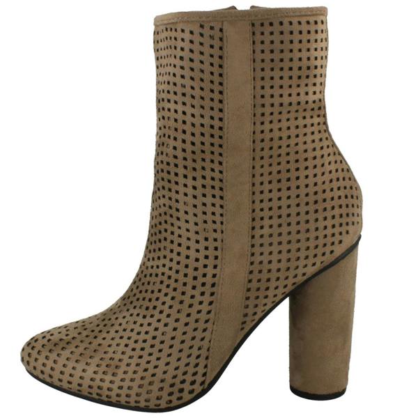 Spot On Ladies Spot On Heeled Ankle Boots