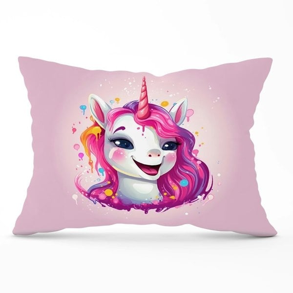 Warren Reed Happy Unicorn Splashart Cushions