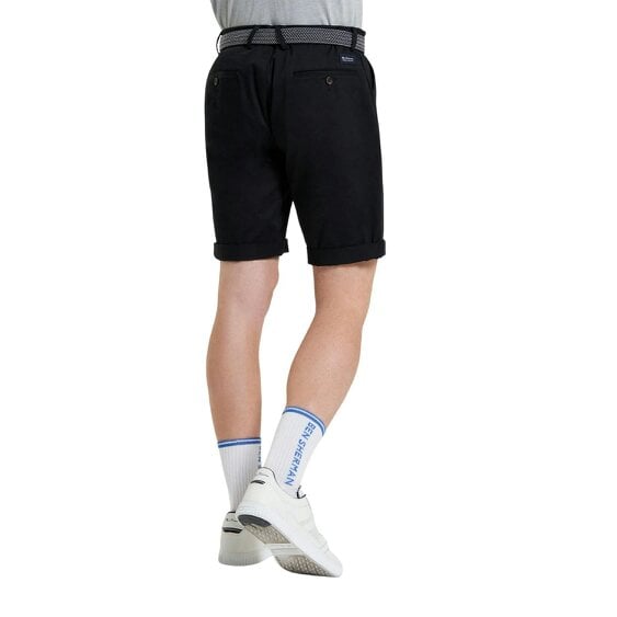 Ben Sherman Mens Signature Chino Shorts - Black
