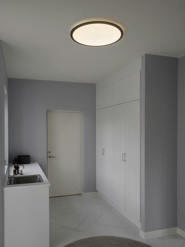 Nordlux Oja 60 | 2700K | 3-Step | Ceiling light | Black