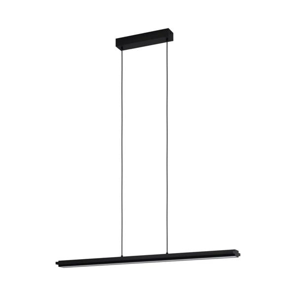 EGLO Cambulos Modern Dimmable Black Bar Pendant Light WBS