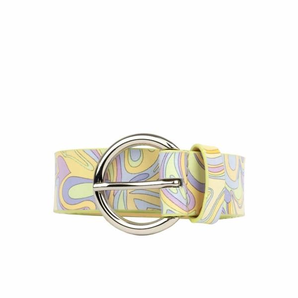 Embassy London Emma - Pastel Paisley - Women's Italian leather belt