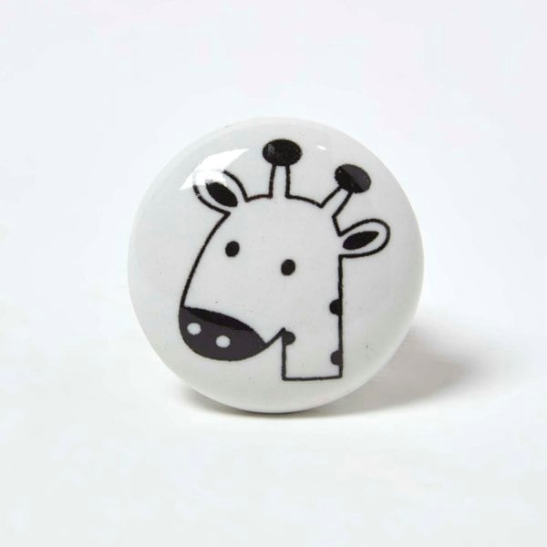 HOMESCAPES Set of 12 Animal Safari Furniture Drawer Knobs