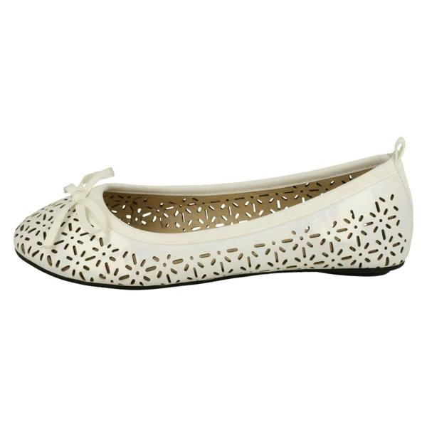 Spot On Girls Spot On Flat Ballerina Style Shoes