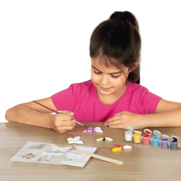 SES Creative Casting and painting - Butterfly and glitter