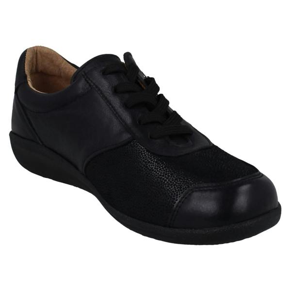 DB Shoes Ladies DB Shoes 2V Fitting Flat Shoes Kristie