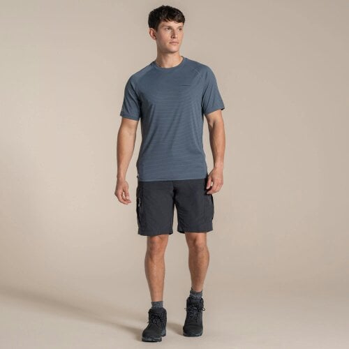 Craghoppers Mens Nosilife T-Shirt - Dark Pewter