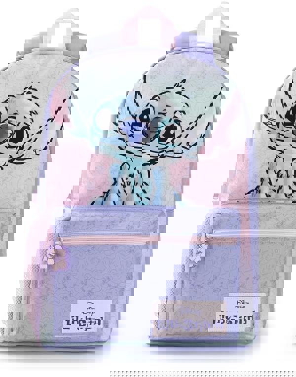 Disney Girls Purple Stitch Backpack (One Size)