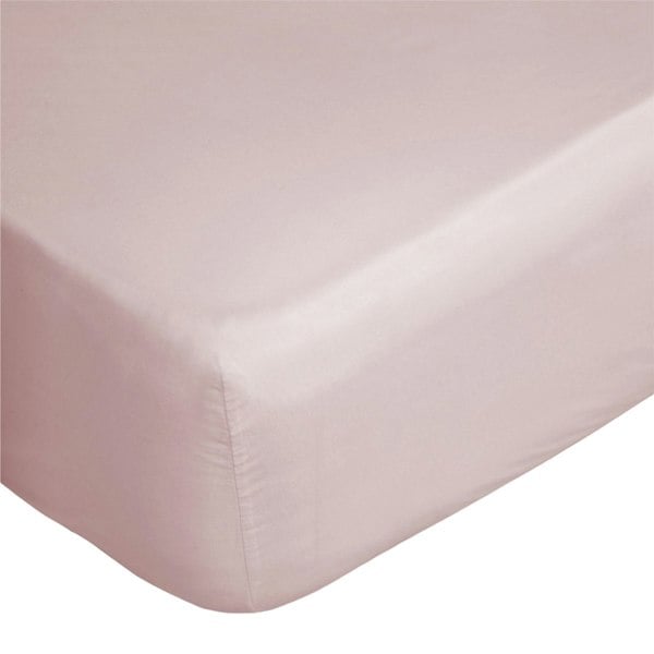 Belledorm 400 Thread Count Egyptian Cotton Extra Deep Fitted Sheet - Blush