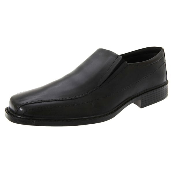 Roamers Mens Superlite Twin Gusset Leather Shoes - Black