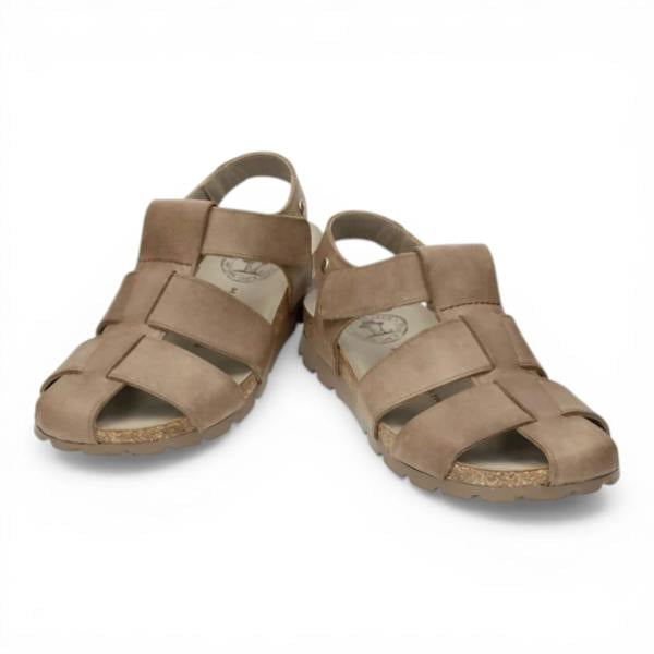 Panama Jack Stanley C8 - Men’s Waterproof Taupe Leather Sandals