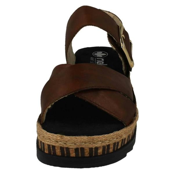 Rieker Womens Rieker Hook And Loop Sandals V7951