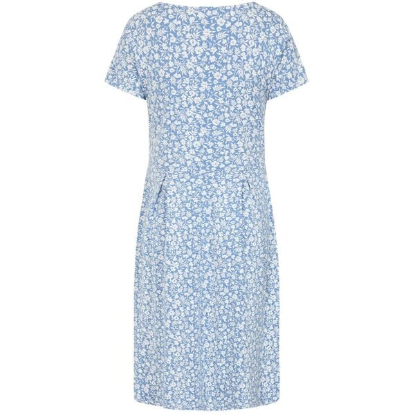 Lazy Jacks LJ523 - Printed Dress - Flora Blue
