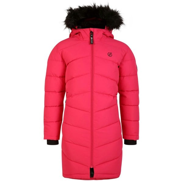 Dare 2B Girls Striking III Quilted Parka - Berry Pink