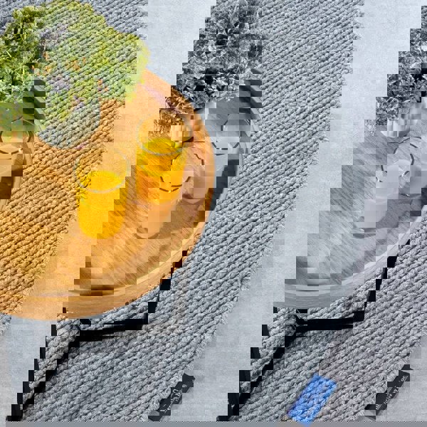 The Rugs Handwoven Natural Wool Rug - Sustainable Elegance