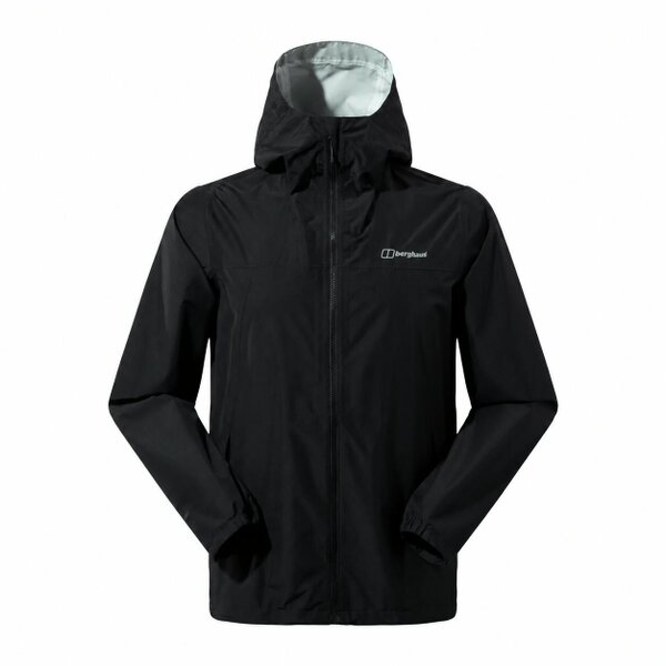 Berghaus Mens Deluge Pro 3.0 Rain Jacket Waterproof Coat Black