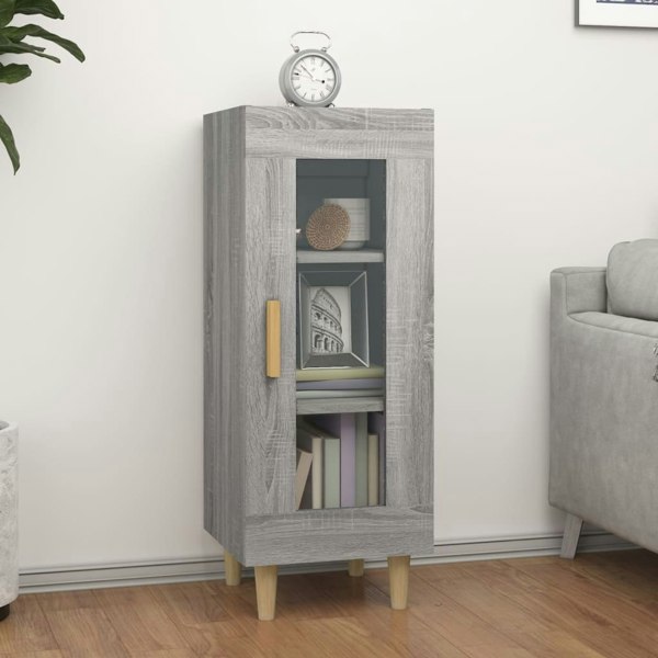 Berkfield Sideboard Grey Sonoma 34.5x34x90 cm Engineered Wood