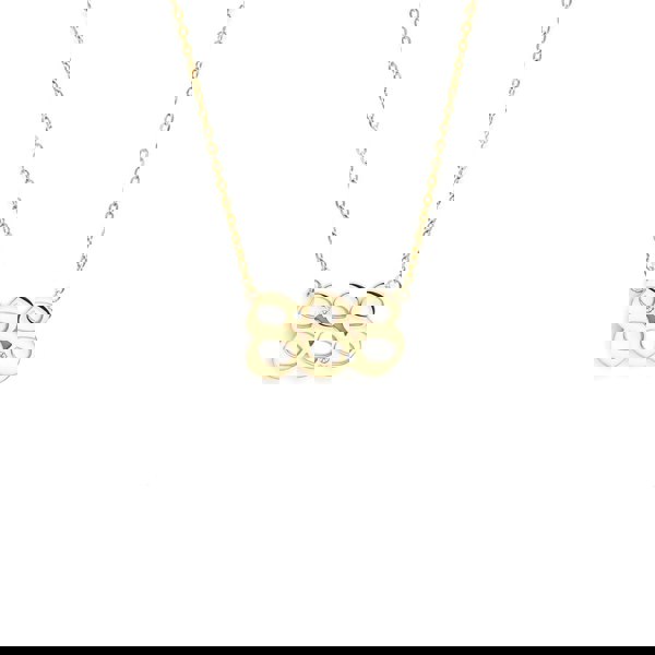 Say It With Angel Number Necklace - 888 - Gold Plated