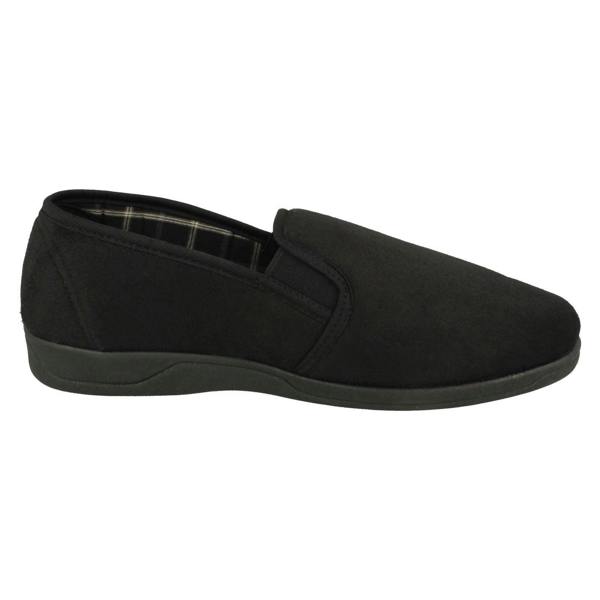 Rosebank Mens Rosebank Twin Gusset Full Slippers Bravo